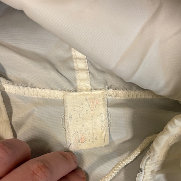 Vintage University of Oklahoma Women's Cream Pullover Windbreaker Jacket - Picture 2 of 6